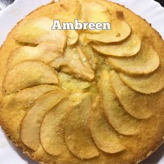 A picture of Apple Cake 😋.