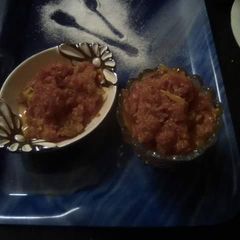 A picture of Gazar ka halwa.