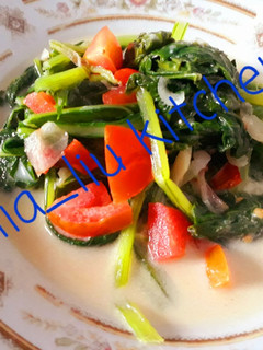 Foto resep Sayur Sawi santan