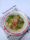 Tumis keciwis toge baso