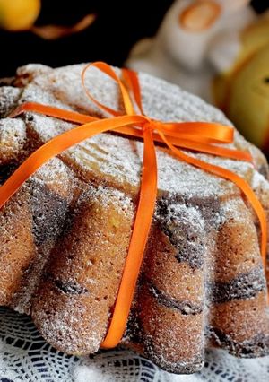 A Boszorkány szoknyája, avagy sütőtökös-csokis kuglóf recept fotója
