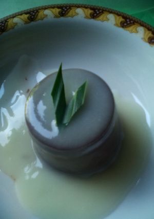 Foto resep puding coklat