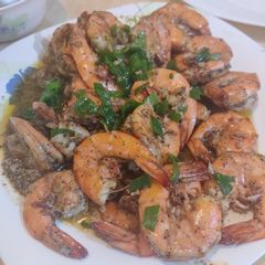 Captain buttered garlic prawn A picture of Captain buttered garlic prawn.