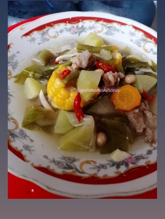 Cara Mudah Menyiapkan Resep 38. Sayur Asem Sandung Lamur Bumbu Iris yang Enak Banget Anti Ribet, Lezat Sekali