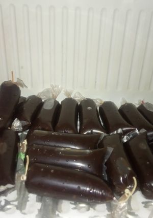 Foto resep Es lilin coklat kacang ijo