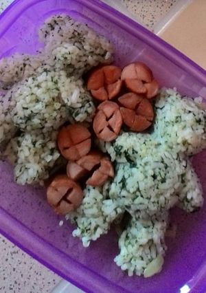 Foto resep Nasi goreng bayam