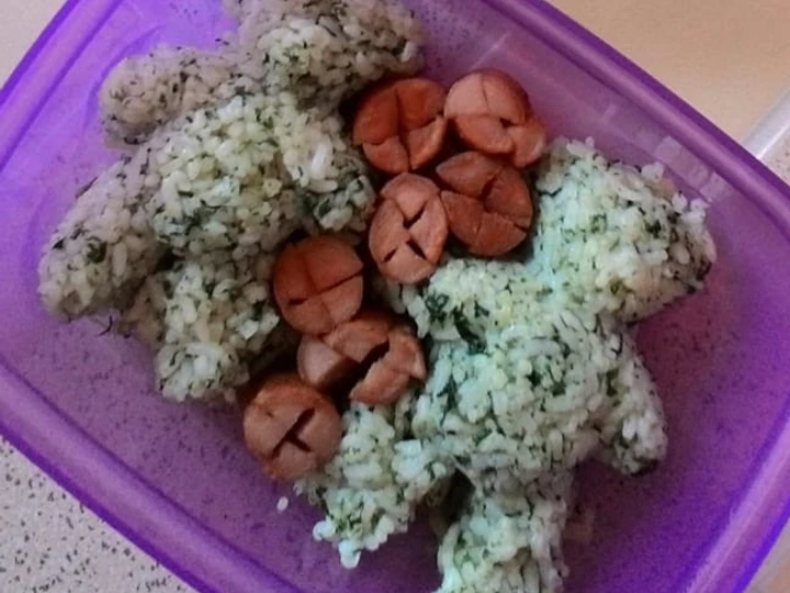 Cara Simple Menyiapkan Resep  Nasi goreng bayam yang Bisa Manjain Lidah, Bisa Manjain Lidah