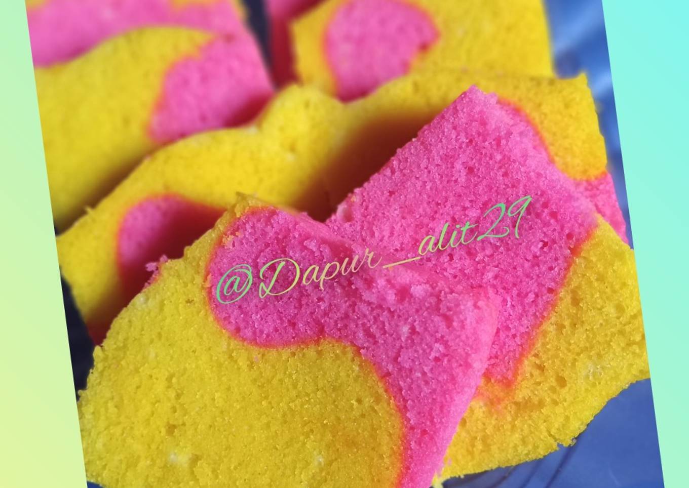 Bolu Kukus 2 warna