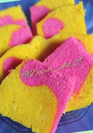 Foto resep Bolu Kukus 2 warna