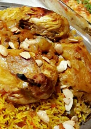 صورة لوصفة كبسة دجاج😋😋