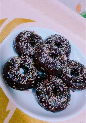 صورة لوصفة دونات بدون بيض