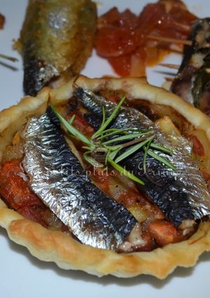 Une photo de Tartelettes estivales aux sardines