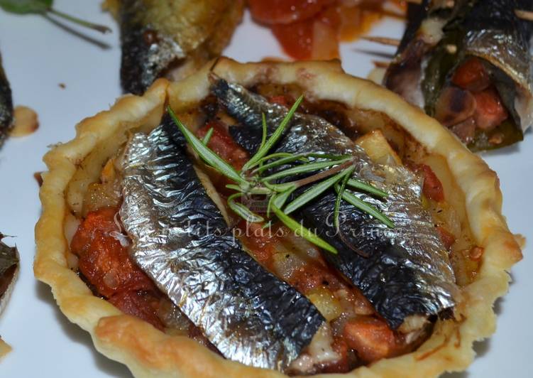 Recette De Tartelettes estivales aux sardines