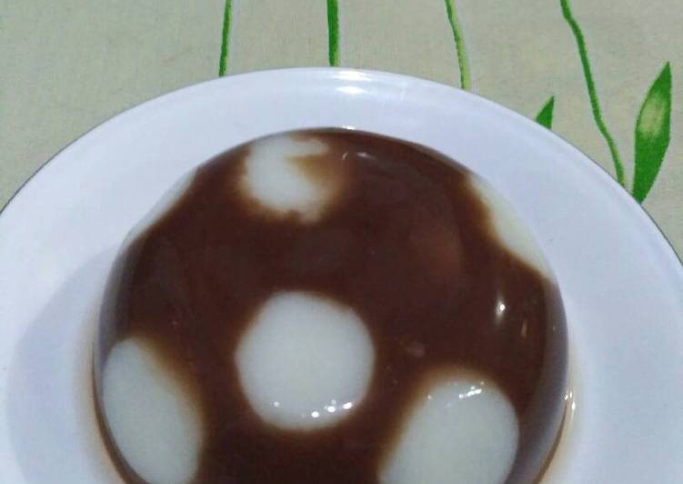 Resep masakan Mini Dome Polkadot Agar Jelly Pudding / Puding Polkadot | Bahan Membuat Mini Dome Polkadot Agar Jelly Pudding / Puding Polkadot Yang Mudah Dan Praktis