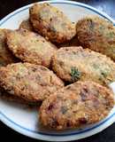 Постные котлеты с рисом и рыбной консервой