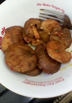 Foto resep Jengkol bumbu iris