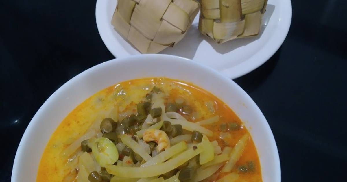 Resep Sayur Ketupat Labu Siam oleh Rita Rosita Cookpad