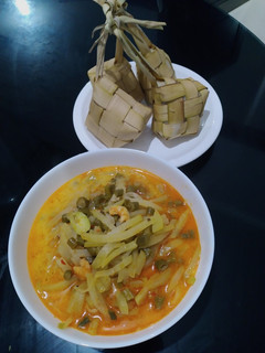 Foto resep Sayur Ketupat Labu Siam