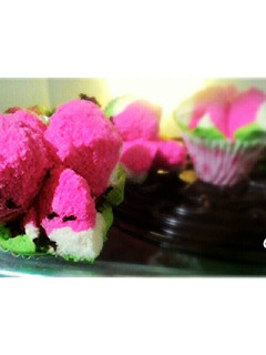 Foto resep bolu kukus merekah😊