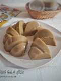Puding Gula Aren Roti Tawar Kacang Ijo