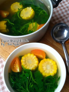 Foto resep Bening Selada Air & Jagung