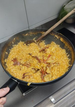 Una foto de Arroz con nécoras