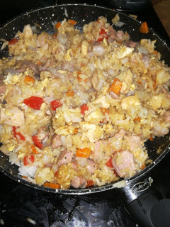 Una foto de Arroz yakimeshi