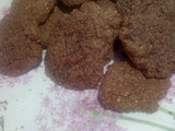 Galletas de chocolate y avena