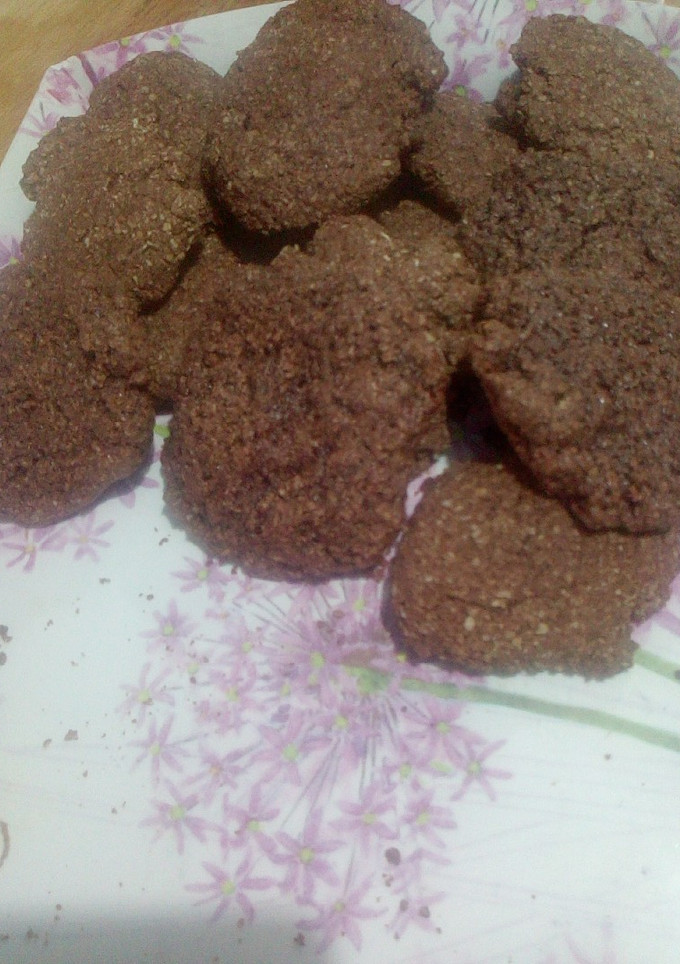 Una foto de Galletas de chocolate y avena