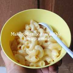 รูปของ Macaroni carbonara | bisa juga untuk MPASI