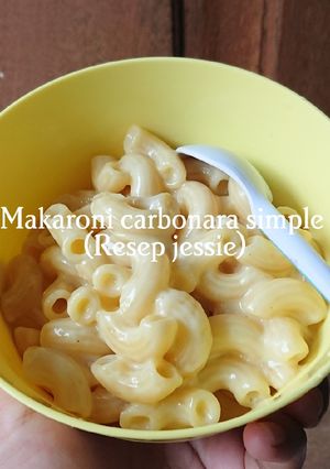 Foto resep Macaroni carbonara | bisa juga untuk MPASI