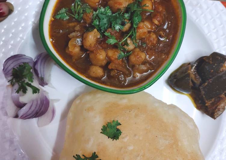 Recipe of Super Quick Homemade Chole Bhature