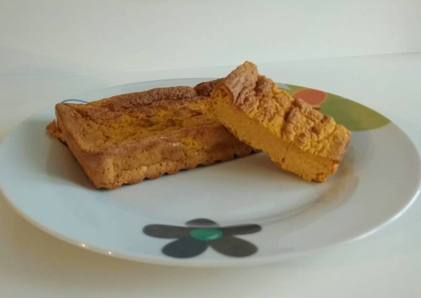 Bizcocho de avena-manzana-calabaza BLW