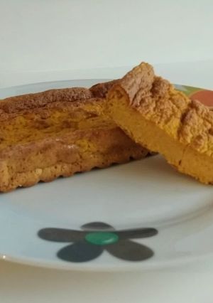 Una foto de Bizcocho de avena-manzana-calabaza BLW