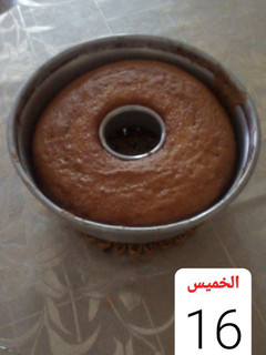 صورة لوصفة كيك منزلي خفيف