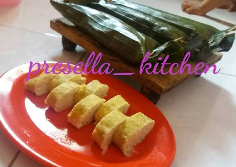 Pepes tahu balut telur