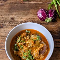 Stuffed Brinjal (Bharwa baingan) A picture of Stuffed Brinjal (Bharwa baingan).