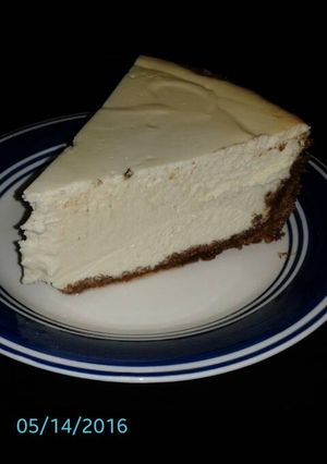 A picture of Ed's New York Style Cheesecake.