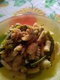Pasta con gli "sparacelli" arriminati