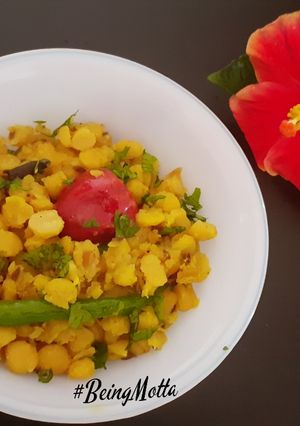 A picture of Sukhi Chane Ki Dal.