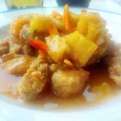 A picture of KOLOKE ayam.