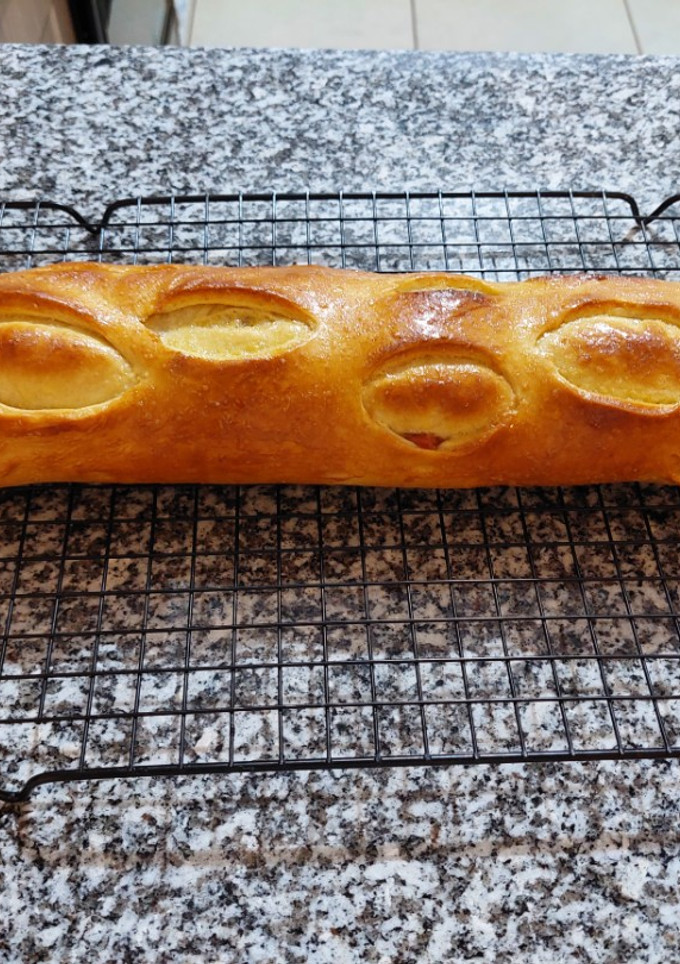 Una foto de Pan de jamón Venezolano