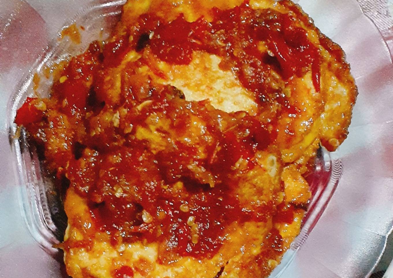 Balado Telor Ceplok Manun