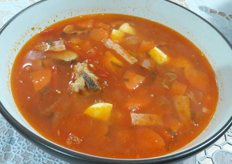 Cara Memasak Sup Merah Tomat Yang Enak