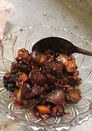 Foto resep Tumis hati ampela pedas manis
