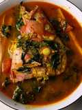 40. ikan kakap merah woku kuah pedas manis