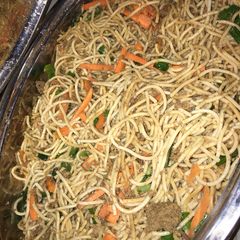 A picture of Minced meat spag.
