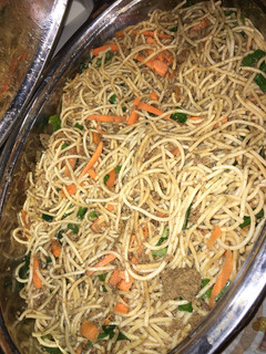 A picture of Minced meat spag.