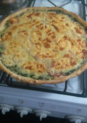 Una foto de Tarta de espinaca (súper fácil)