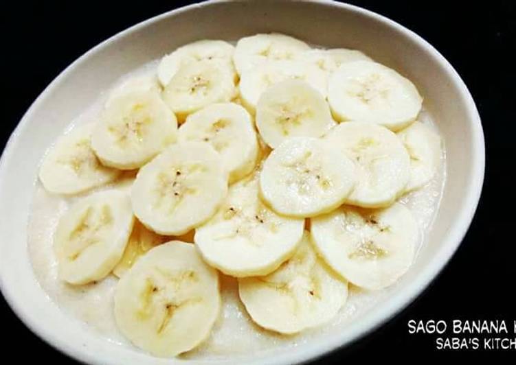 Simple Way to Prepare Super Quick Homemade Sago Banana Kheer